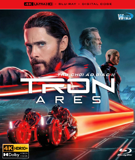 4KUHD-1063.Tron Ares (2025)  TRÒ CHƠI ẢO GIÁC 2  (TRUE- HD 7.1 DOLBY ATMOS - DOLBY VISION) USA